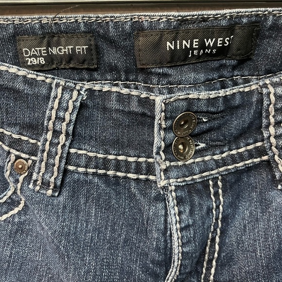 Nine West Indigo Cropped Jeans - Picture 2 of 5